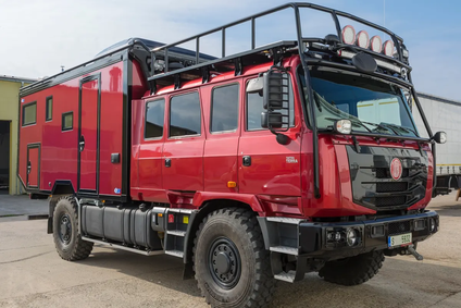 Expediční Tatra 4x4, kterou majitelé pojmenovali poeticky Jitka